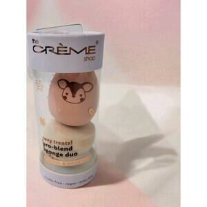 The Creme Shop Cozy Treats Pro-Blend Blender Sponge Duo Classic Edge-Cut Vegan